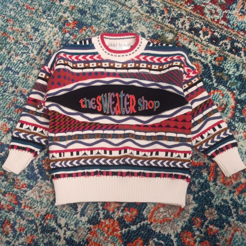 Vintage 80s Sweater Shop sweater